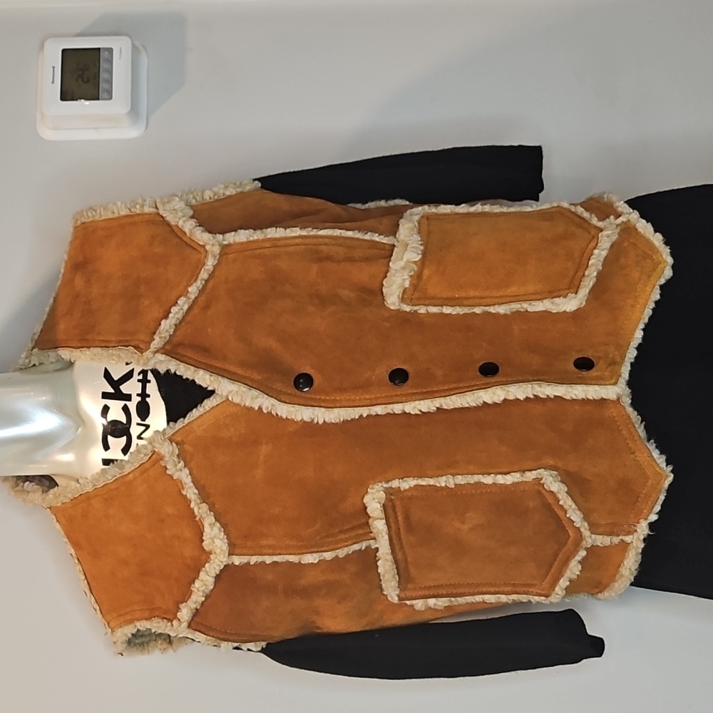 Cooper Designer Outerwear Vintage Shearling Vest